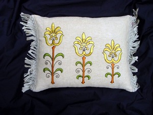 Vintage Arts and Crafts Pillow